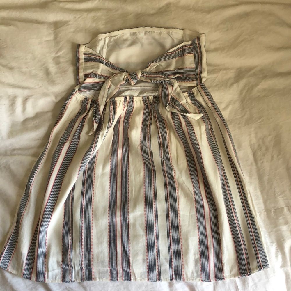Socialite strapless tie back dress size XL NWOT - Picture 3 of 6